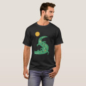 Threadless アンディ・ウェストフェイス 日光浴 グラフィック tシャツ (正面フル)