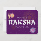Threads of Love – Raksha Bandhan Celebration シーズンカード (裏面)