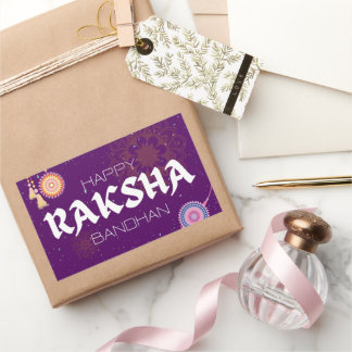 Threads of Love – Raksha Bandhan Celebration 長方形シール