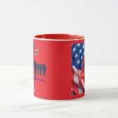 Threads of patriots pride bright red マグカップ (中央)