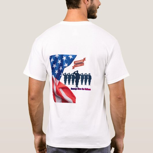 Threads of patriots pride white tシャツ (裏面)