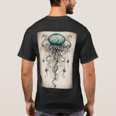 "ThreadVista:ワードローブをスタイルで昇格" Tシャツ (裏面)