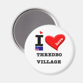 THREDBO VILLAGE - I Love マグネット (正面/裏面)
