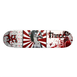 『Three3Three』(333)血液スクリプトデッキ スケートボード