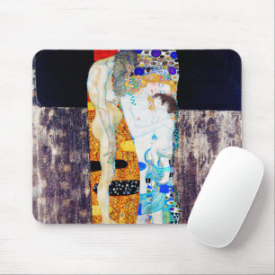 Three Ages of Life, Gustav Klimt マウスパッド