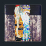Three Ages of Life, Gustav Klimt マグネット<br><div class="desc">Gustav Klimt (July 14, 1862 – February 6, 1918) was an Austrian symbolist painter and one of the most prominent members of the Vienna Secession movement. Klimt is noted for his paintings, murals, sketches, and other objets d'art. In addition to his figurative works, which include allegories and portraits, he painted...</div>