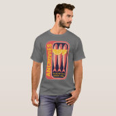 Three Anchovies in Olive Lemon Can gift Tシャツ (正面フル)