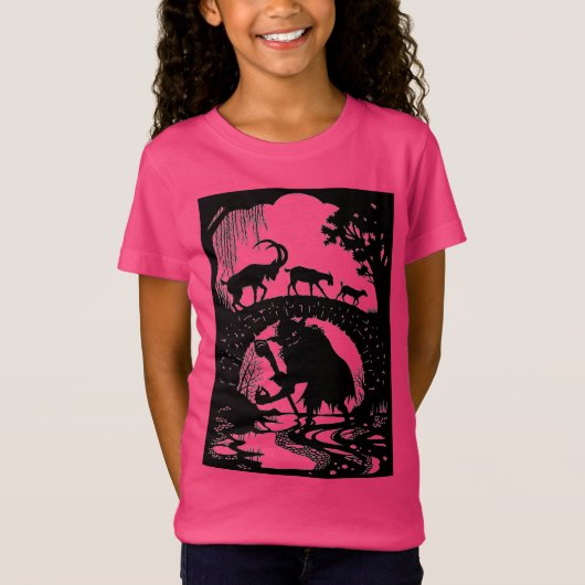 Three Billy Goats Gruff   Tシャツ (正面)
