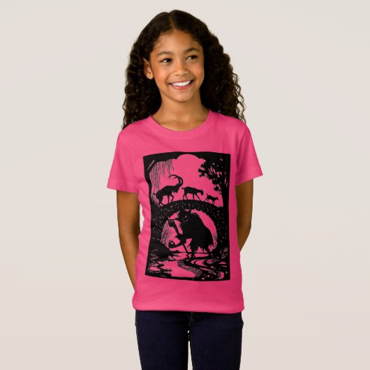 Three Billy Goats Gruff   Tシャツ (正面フル)