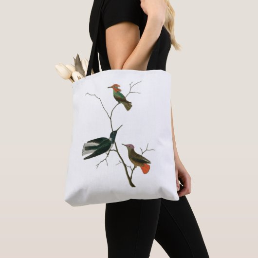 Three Birds トートバッグ (クローズアップ)
