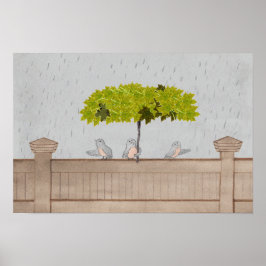 Three Birds in the Rain ポスター