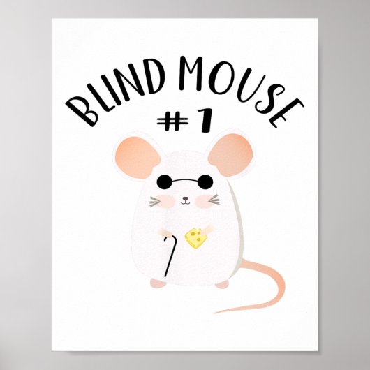 Three Blind Mice Costume - Halloween Matching Grou ポスター (正面)
