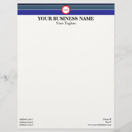 Three Blue Lines レターヘッド