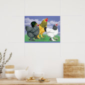 Three Brahmas ポスター (キッチン)