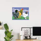 Three Brahmas ポスター (ホームオフィス)