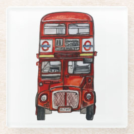 Three Buses ガラスコースター