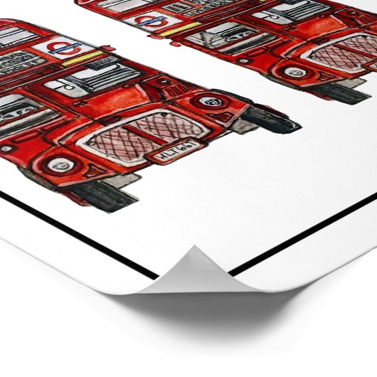 Three Buses ポスター (角)