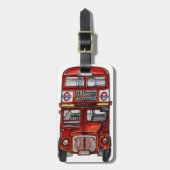 Three Buses ラゲッジタグ (正面縦)