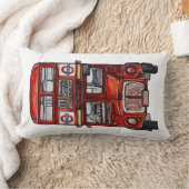 Three Buses ランバークッション (ブランケット)