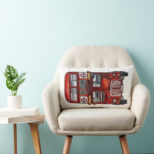 Three Buses ランバークッション (椅子)