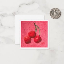 Three Cherries ノートカード