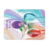 Three Christmas Balls Holiday flexible magnets マグネット (横)