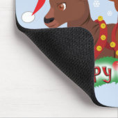 Three Christmas Deer マウスパッド (コーナー)