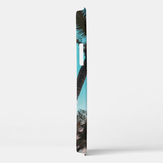 Three coconut trees on seashore Case-Mate iPhoneケース (裏面 / 右)