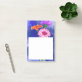 Three Color Gerberas Post it Notes ポストイット (オフィス)