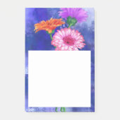 Three Color Gerberas Post it Notes ポストイット (正面)