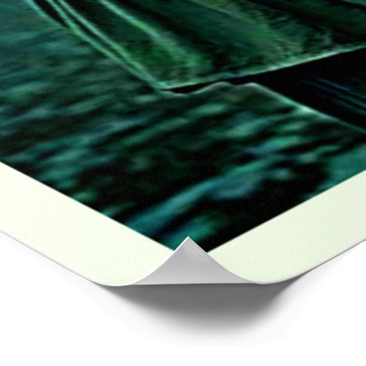 Three Creepy Clowns Skull Fear Design ポスター (角)