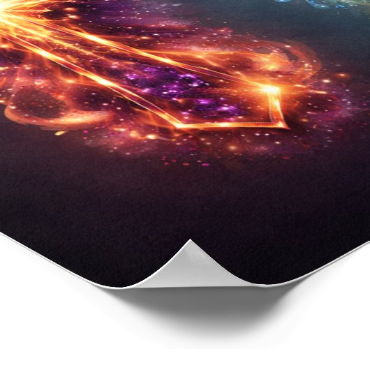 Three Cross Art ポスター (角)