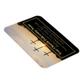 Three Crosses Sunrise教会のビジネスカード マグネット (右側)