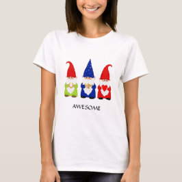 Three Cute Gnomes T-Shirt Tシャツ