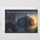 Three Days That Changed Everything Easter Card シーズンカード (正面)