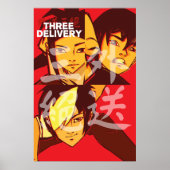Three Delivery™ Group Poster ポスター (正面)