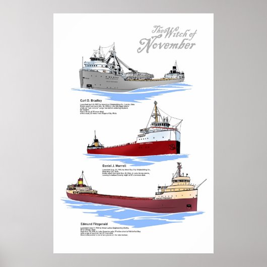 Three famous wrecks history poster ポスター (正面)