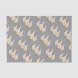 Three French Hens Cut-Out Stencil-Style 3 薄葉紙