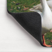 Three Geese a Strutting - Mouse mat.カスタマイズ. マウスパッド (コーナー)