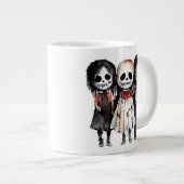 Three Ghost Children ジャンボコーヒーマグカップ (正面右)