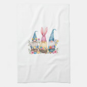 Three Gnome Easter Gnome Easter Egg T-Shirt キッチンタオル (縦)
