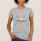 Three Gnome Easter Gnome Easter Egg T-Shirt Tシャツ (正面)