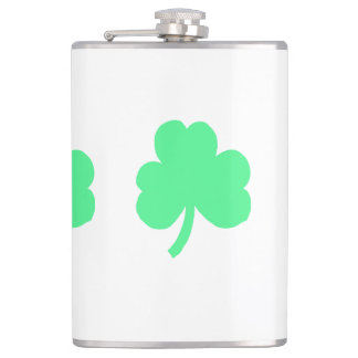 Three Green Shamrock Trinity フラスク
