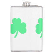 Three Green Shamrock Trinity フラスク (裏面)