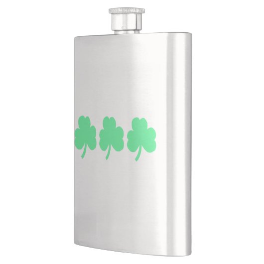 Three Green Shamrock Trinity フラスク (左)