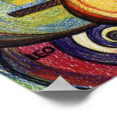 Three Guitars ポスター (角)