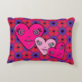 Three Hearts  アクセントクッション (裏面)