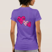 Three Hearts  Tシャツ (裏面)