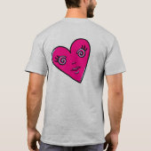 Three Hearts  Tシャツ (裏面)