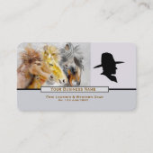 Three Horses Western Business Card 名刺 (正面)
